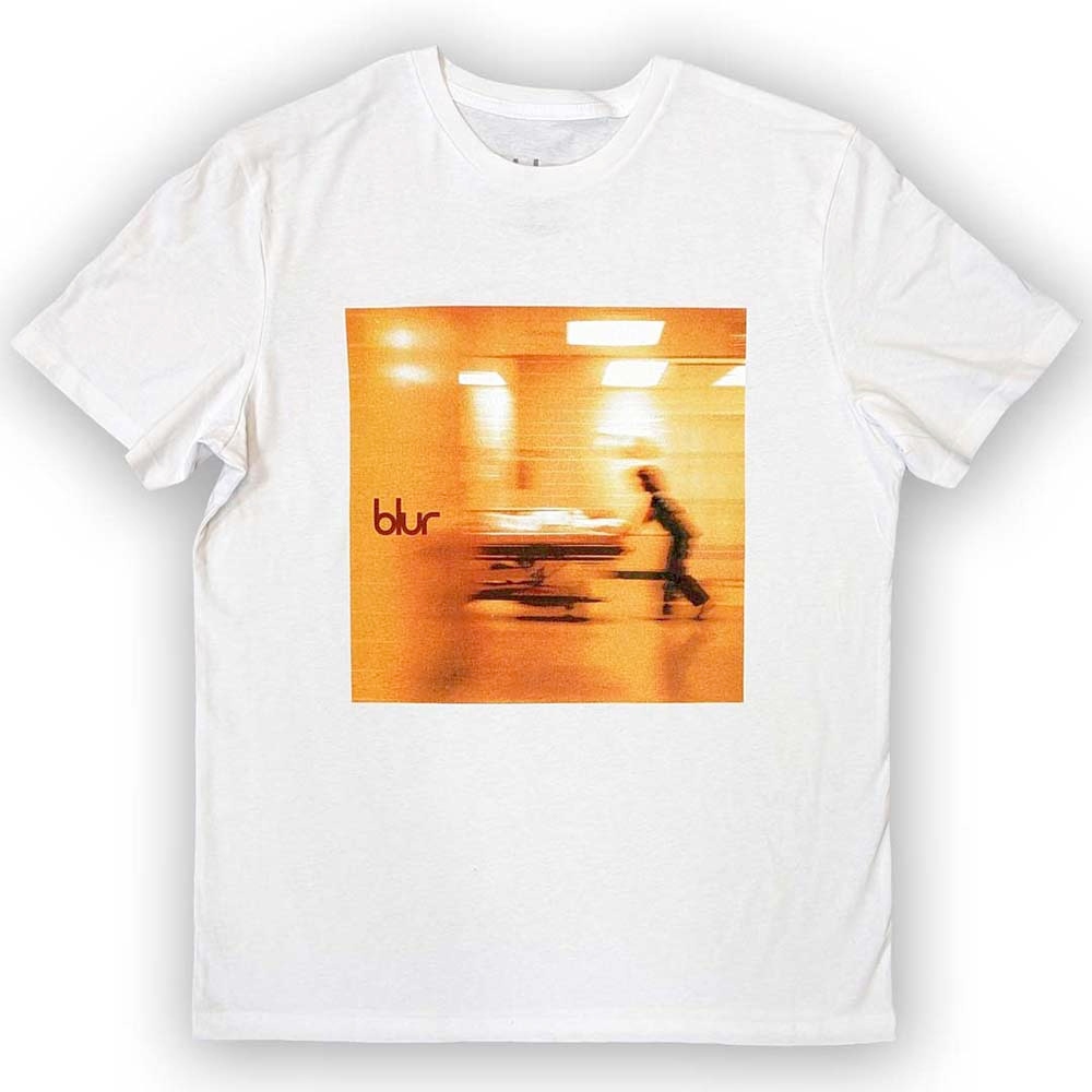 Blur - Blur Album Cover Heren Tshirt - Wit